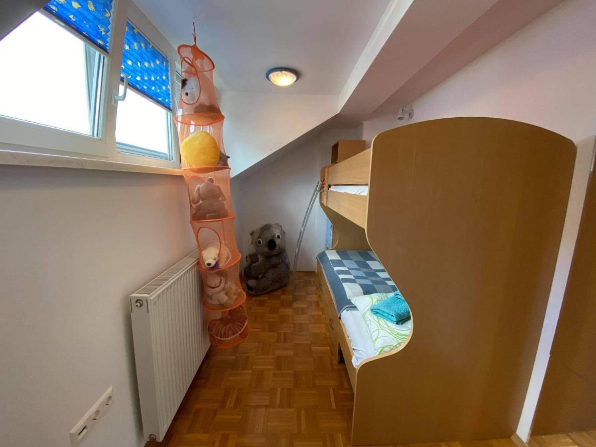 Apartment Kranj - Huge Terrace, Free P, Wi - Fi, Ac Bagian luar foto