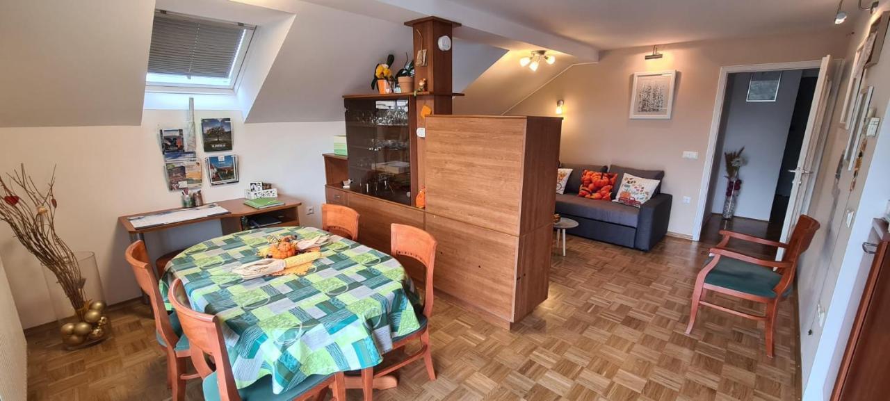 Apartment Kranj - Huge Terrace, Free P, Wi - Fi, Ac Bagian luar foto